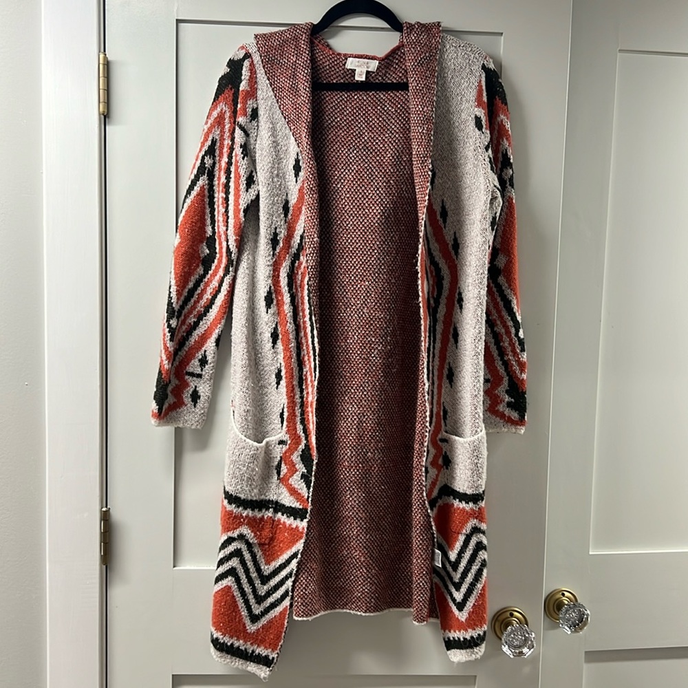 Sun & Shadow long cardigan